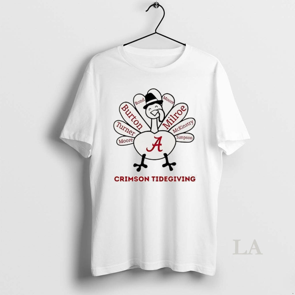 Original Alabama Turkey Crimson Tidegiving Thanksgiving With Heroes T-Shirts, Hoodie, Sweatshirt | InkNestWear.com