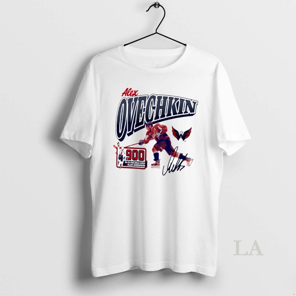 Original Alexander Ovechkin Washington Capitals 900th Career Goal Legacy Signature Circle T-Shirts, Hoodie, Sweatshirt