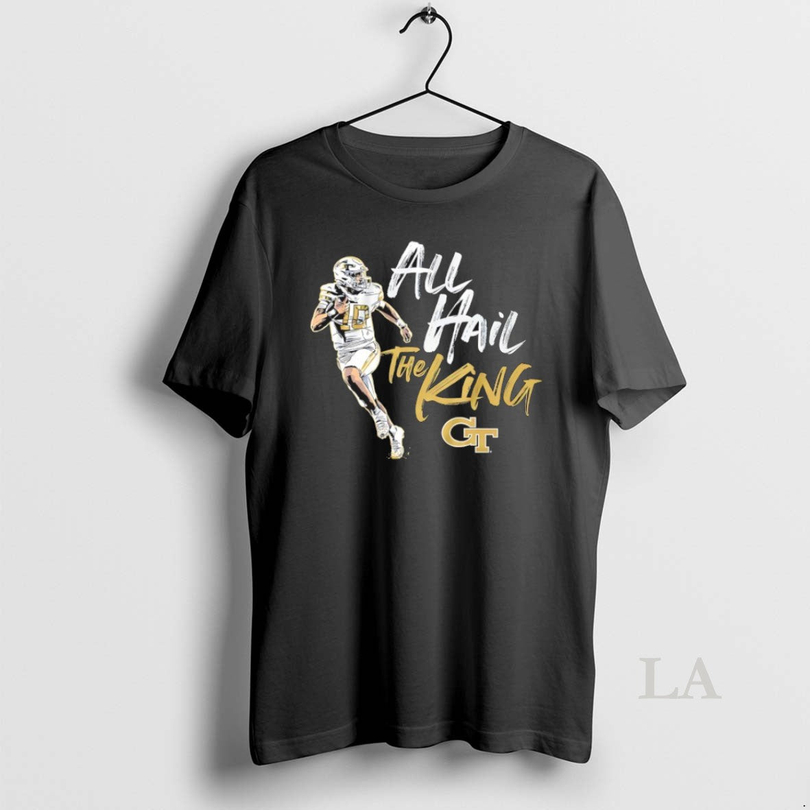 Original All Hail Haynes King Georgia Tech Yellow Jackets Football T-Shirts, Hoodie, Sweatshirt | InkNestWear.com
