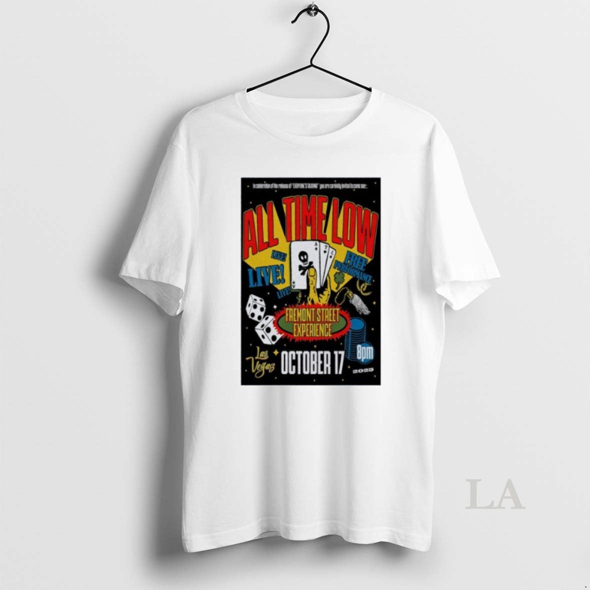 Original All Time Low Oct 17 2025 Live In Las Vegas Nv T-Shirts, Hoodie, Sweatshirt | InkNestWear.com