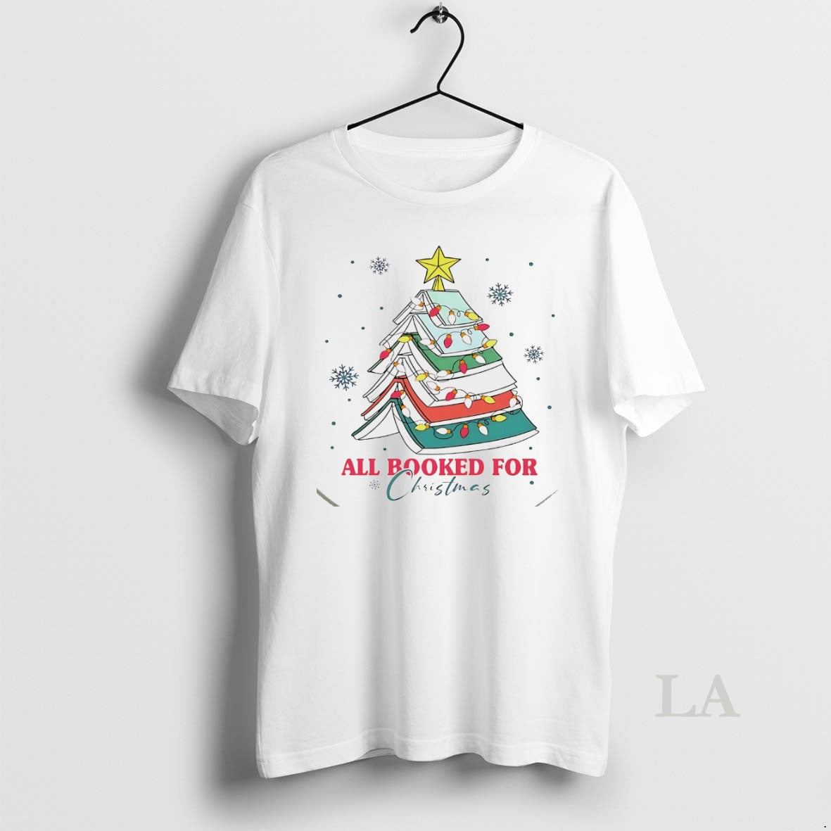 Original All Booked For Christmas White T-Shirts, Hoodie, Sweatshirt | InkNestWear.com