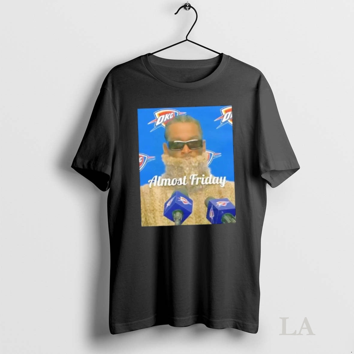 Original Almost Friday Oklahoma City Thunder Shai Gilgeous Alexander Sga Interview T-Shirts, Hoodie, Sweatshirt