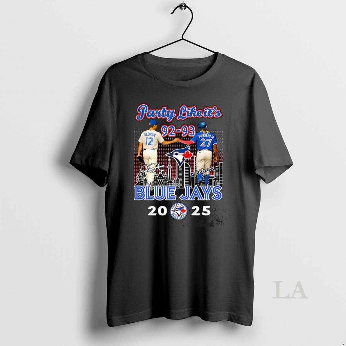 Original Alomar And Guerrero Jr Toronto Blue Jays Mlb 2025 Party Like Its 92 93 T-Shirts, Hoodie, Sweatshirt