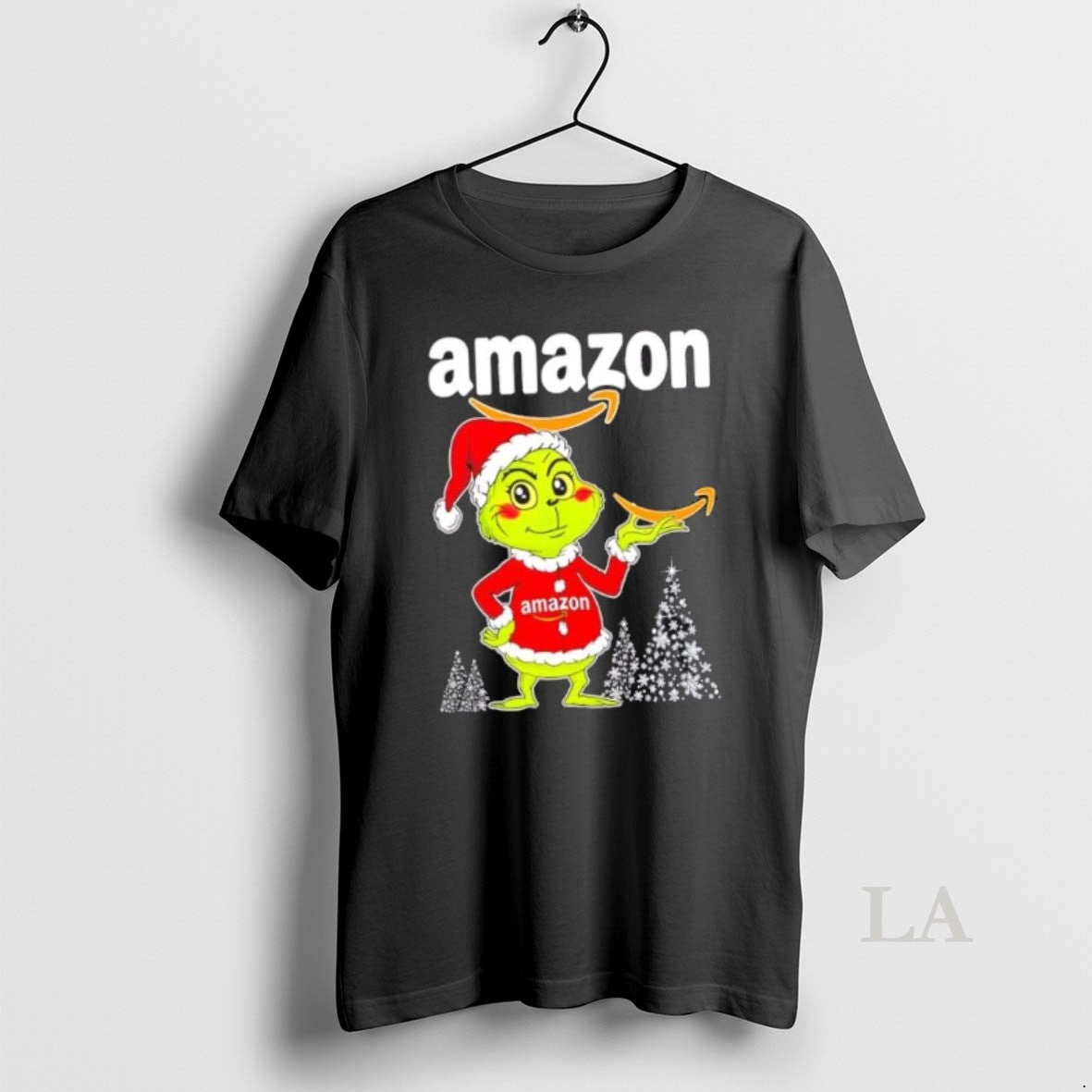Original Amazon And Grinchmas Christmas Tree T-Shirts, Hoodie, Sweatshirt | InkNestWear.com
