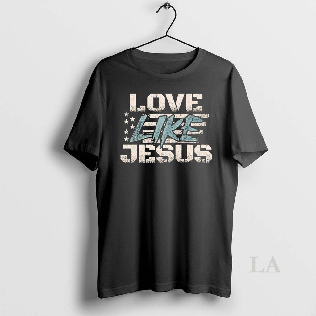 Original American Flag Love Like Jesus T-Shirts, Hoodie, Sweatshirt | InkNestWear.com