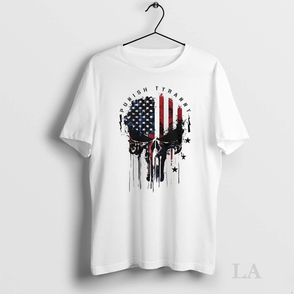 Original American Flag Skull Punish Tyranny T-Shirts, Hoodie, Sweatshirt | InkNestWear.com