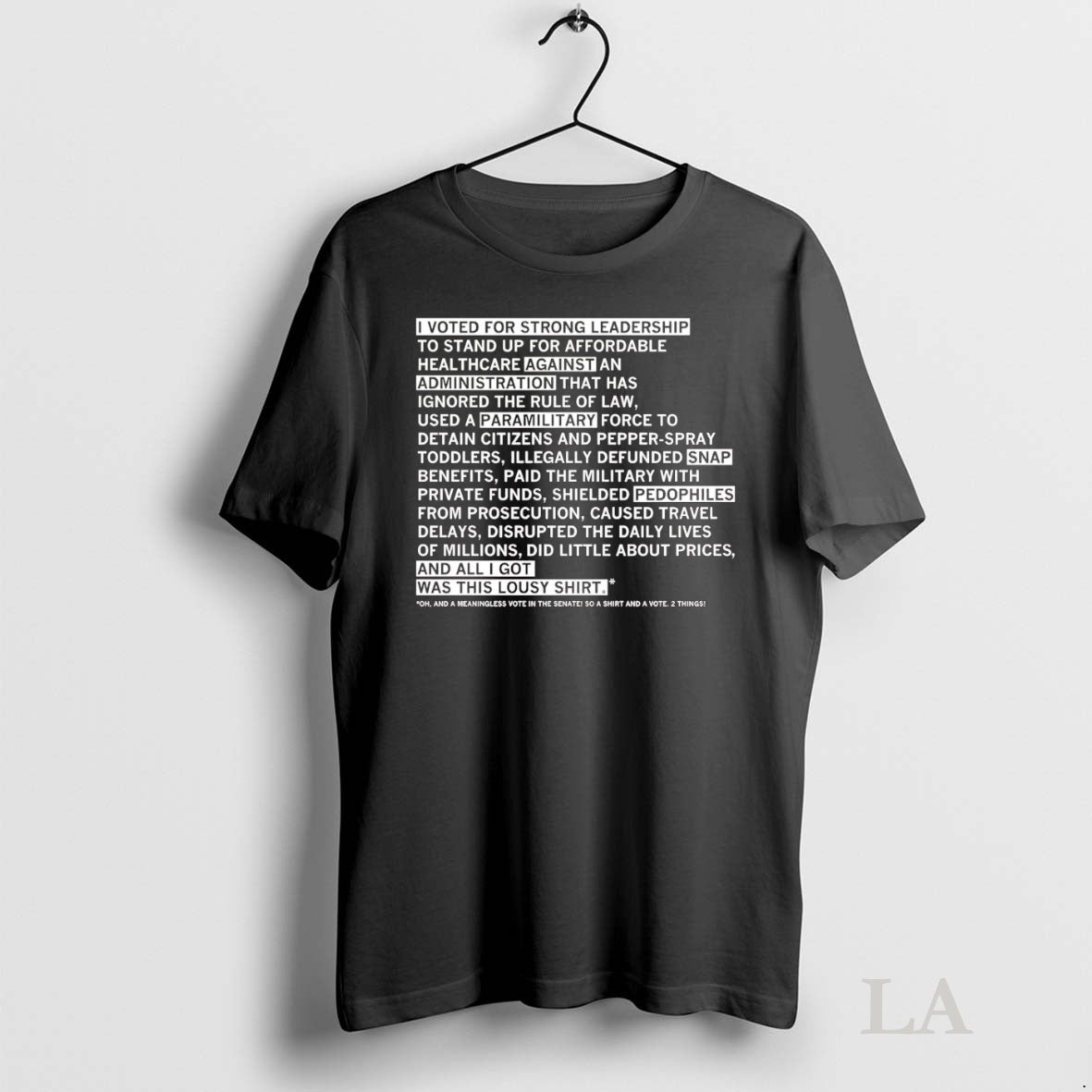 Original And A Meaningless Vote In The Senate So A And A Vote 2 Things T-Shirts, Hoodie, Sweatshirt | InkNestWear.com