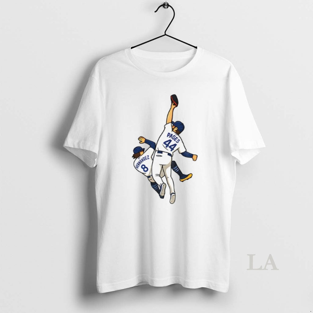 Original Andy Pages Catch Cartoon Dodgers World Series Game 7 Saving The Catch T-Shirts, Hoodie, Sweatshirt | InkNestWear.com