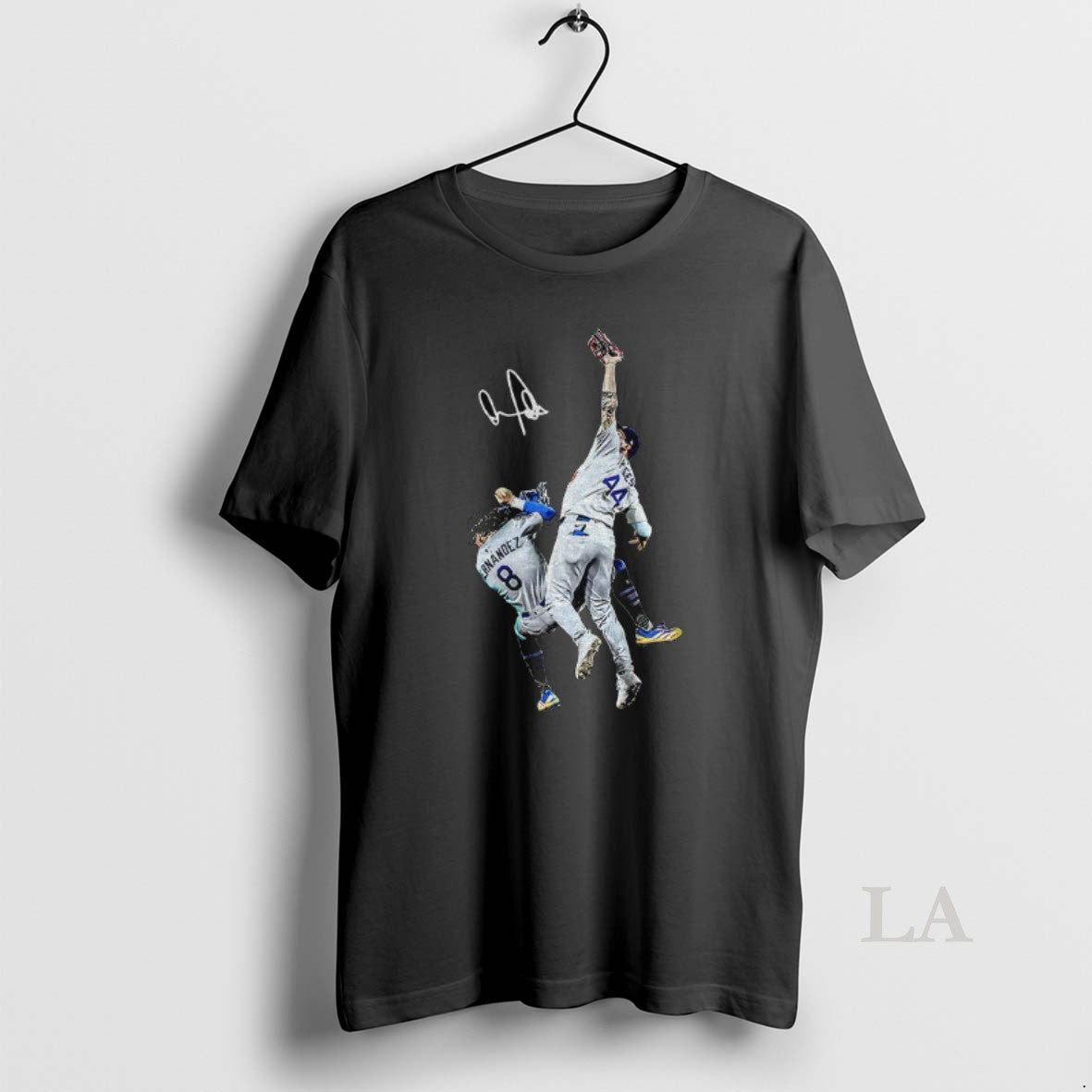 Original Andy Pages The Catch World Series Signature Baseball Iconic Moment T-Shirts, Hoodie, Sweatshirt | InkNestWear.com