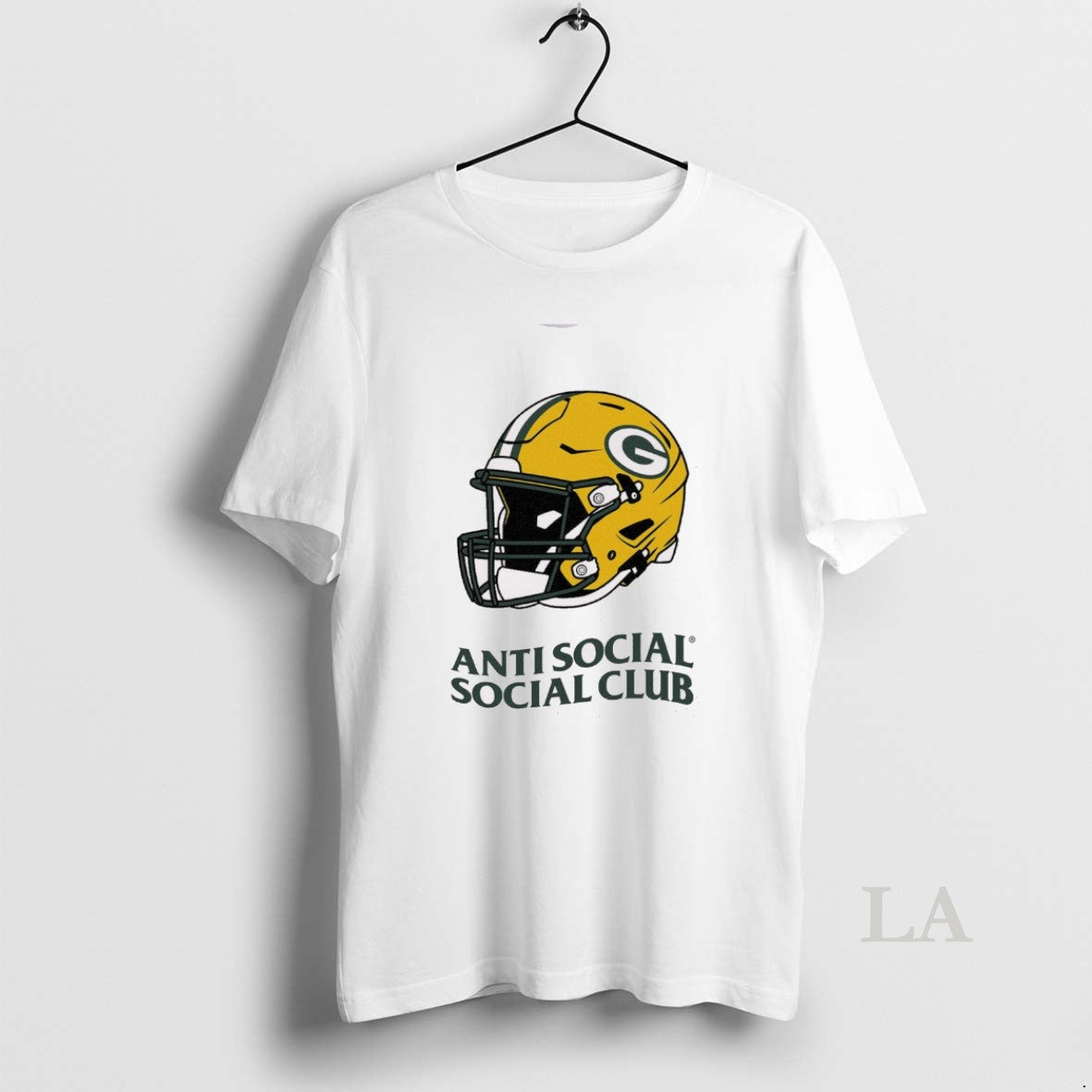 Original Anti Social Social Club X Green Bay Packers Impact Helmet T-Shirts, Hoodie, Sweatshirt | InkNestWear.com