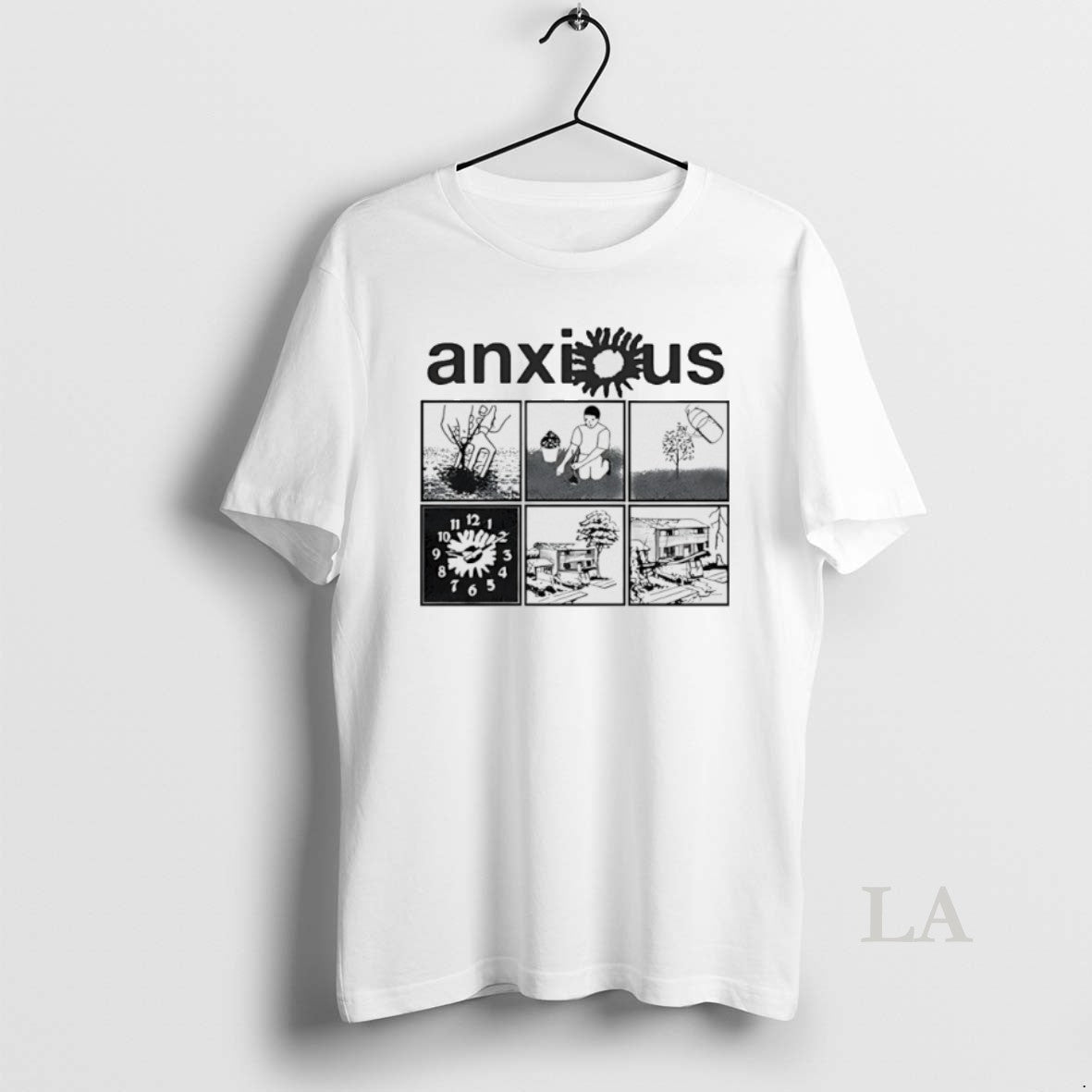 Original Anxious Van Comic Style T-Shirts, Hoodie, Sweatshirt | InkNestWear.com