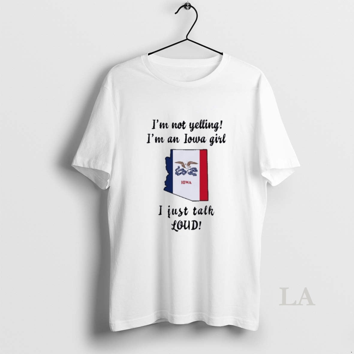 Original Arizona Map Im Not Yelling Im An Iowa Girl I Just Talk Loud T-Shirts, Hoodie, Sweatshirt | InkNestWear.com