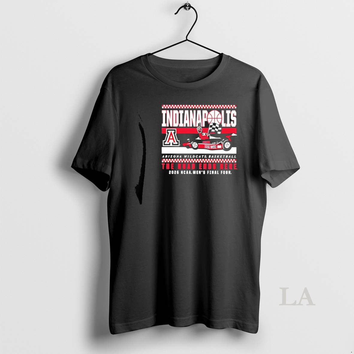 Original Arizona Wildcats Basketball 2026 Ncaa Mens Final Four The Road Ends Here Indianapolis