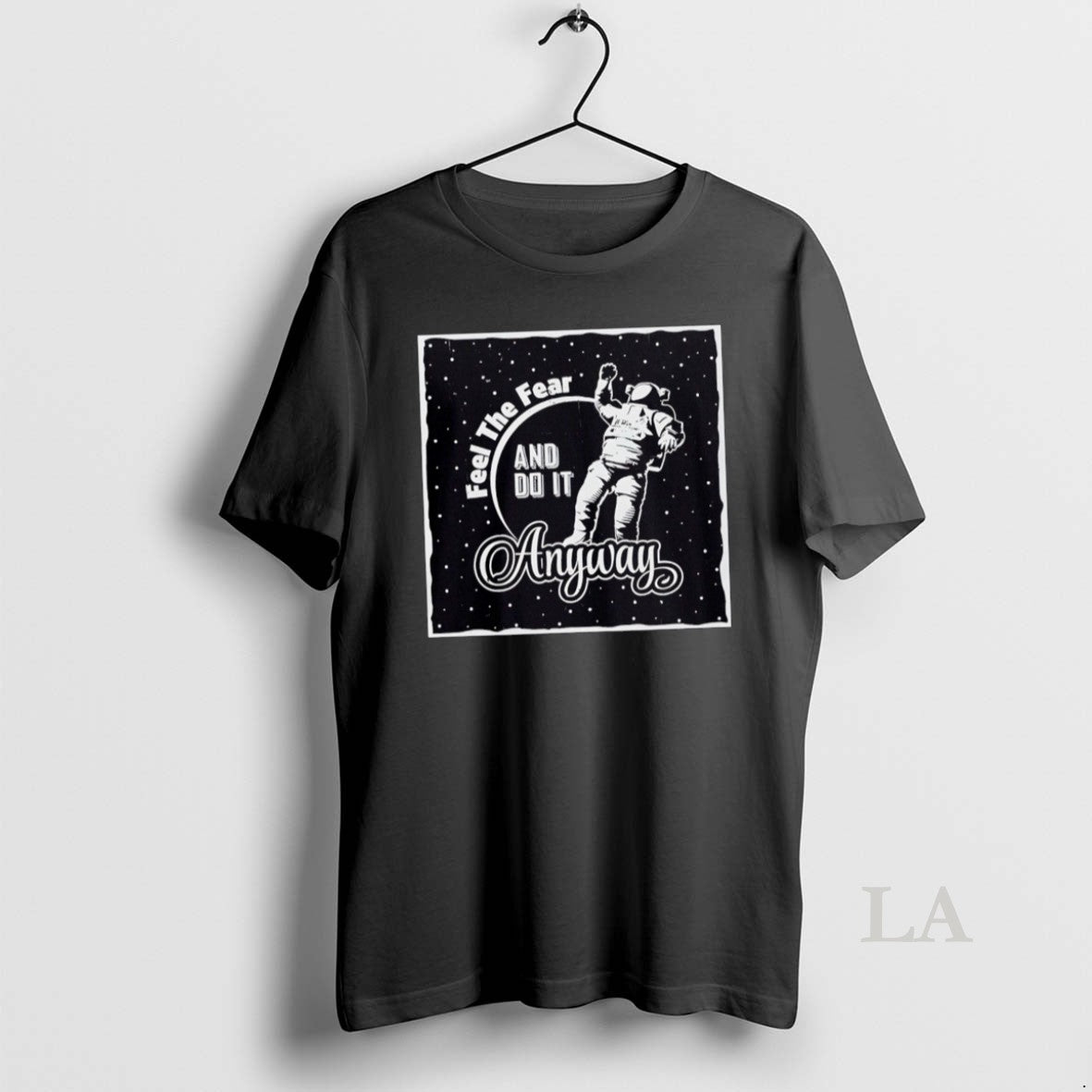 Original Astronaut Motivation Feel The Fear And Do It Anyway Retro T-Shirts, Hoodie, Sweatshirt | InkNestWear.com