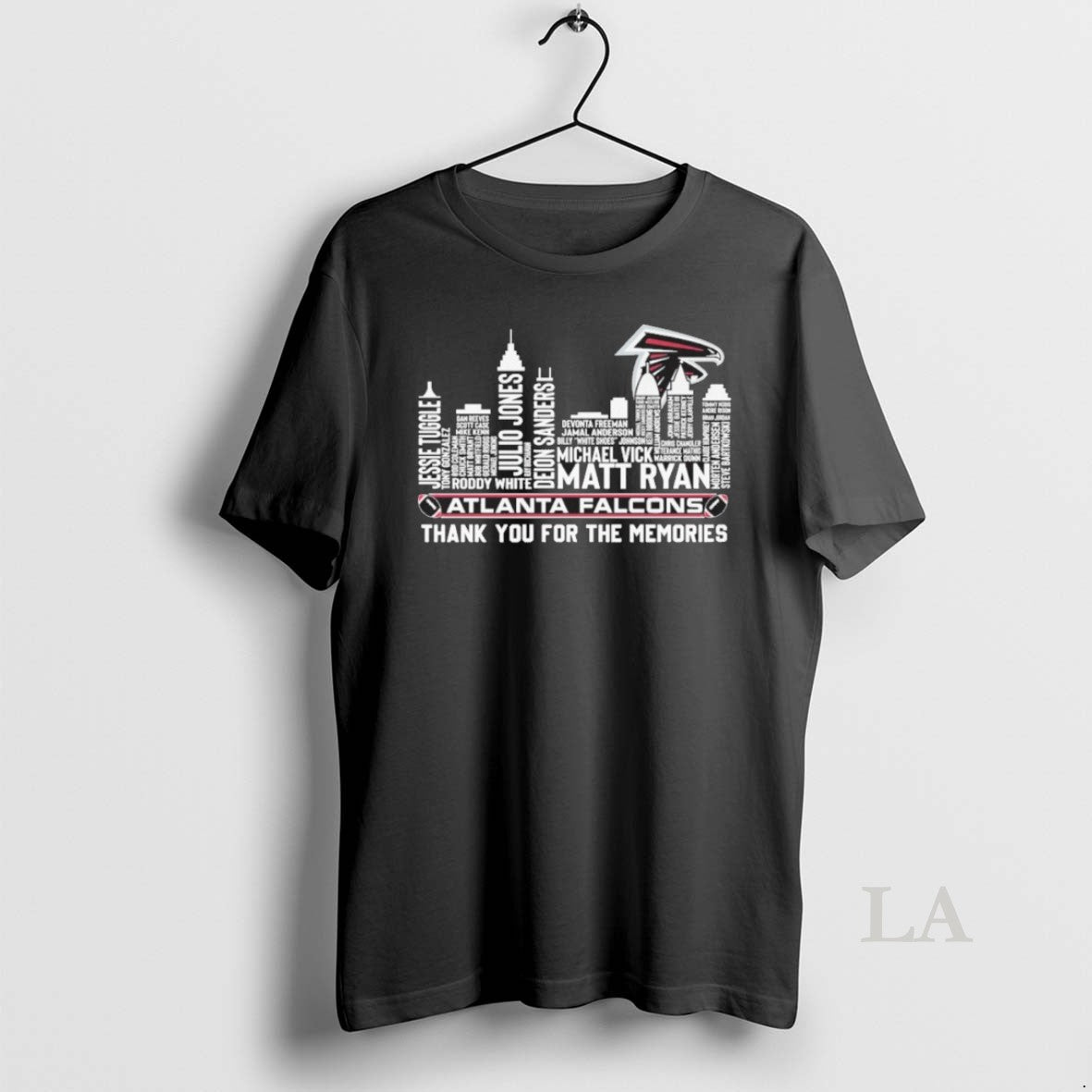 Original Atlanta Falcons Thank You For The Memories City Text T-Shirts, Hoodie, Sweatshirt | InkNestWear.com