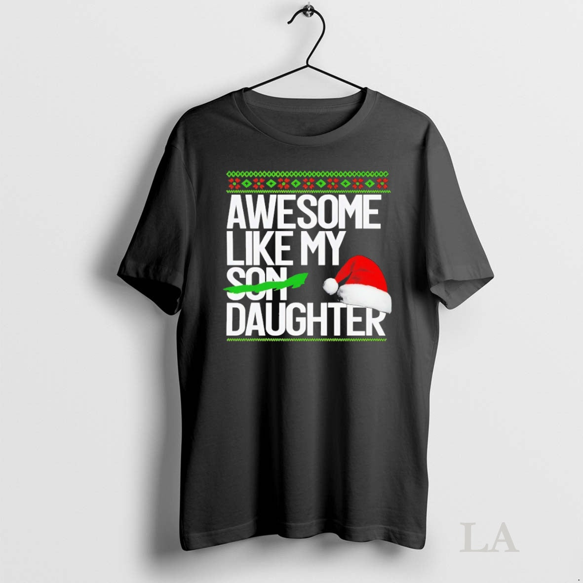Original Awesome Like My Daughter Christmas T-Shirts, Hoodie, Sweatshirt | InkNestWear.com