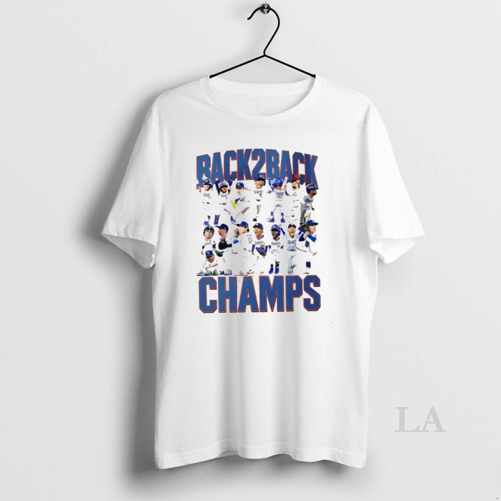 Original Awesome Los Angeles Dodgers Back 2 Back Mini Champs T-Shirts, Hoodie, Sweatshirt | InkNestWear.com