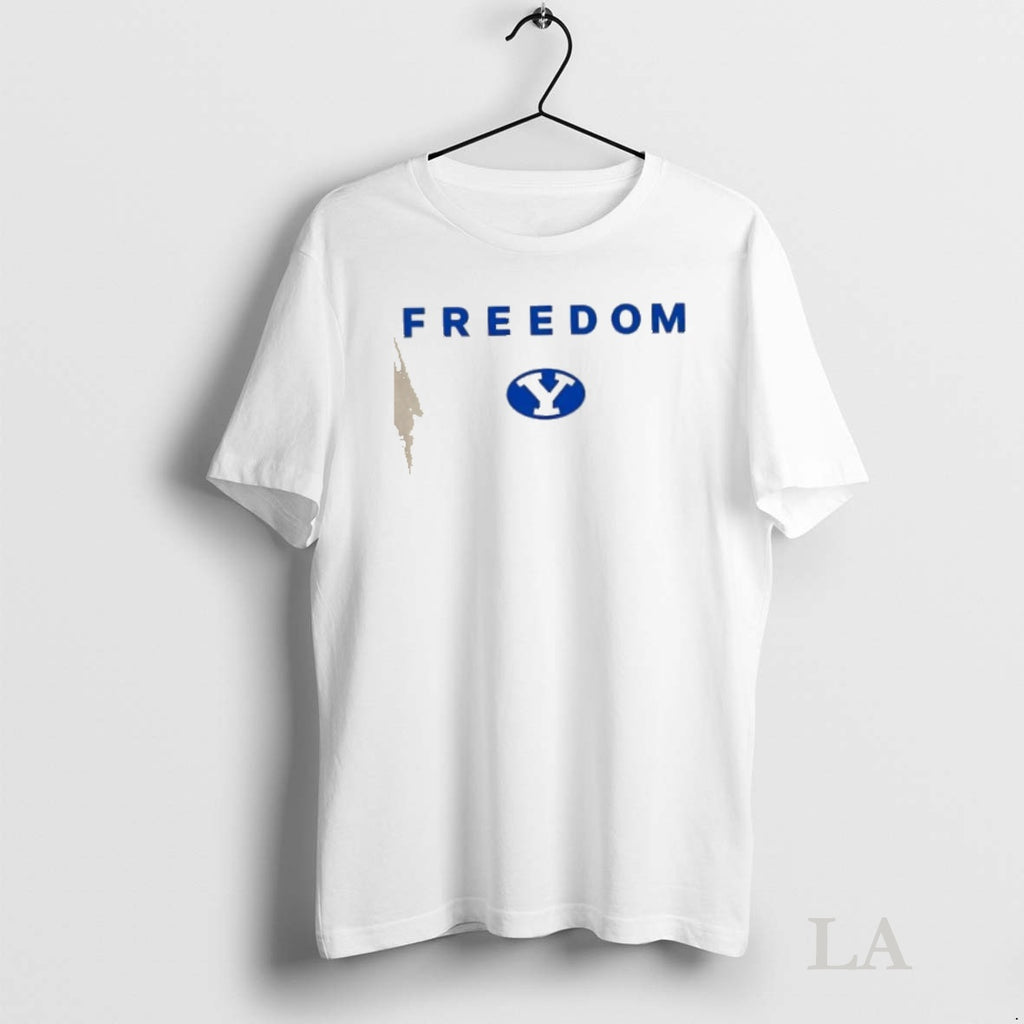Original Byu Cougars X Freedom Charlie Kirk 2 Sided T-Shirts, Hoodie, Sweatshirt | InkNestWear.com