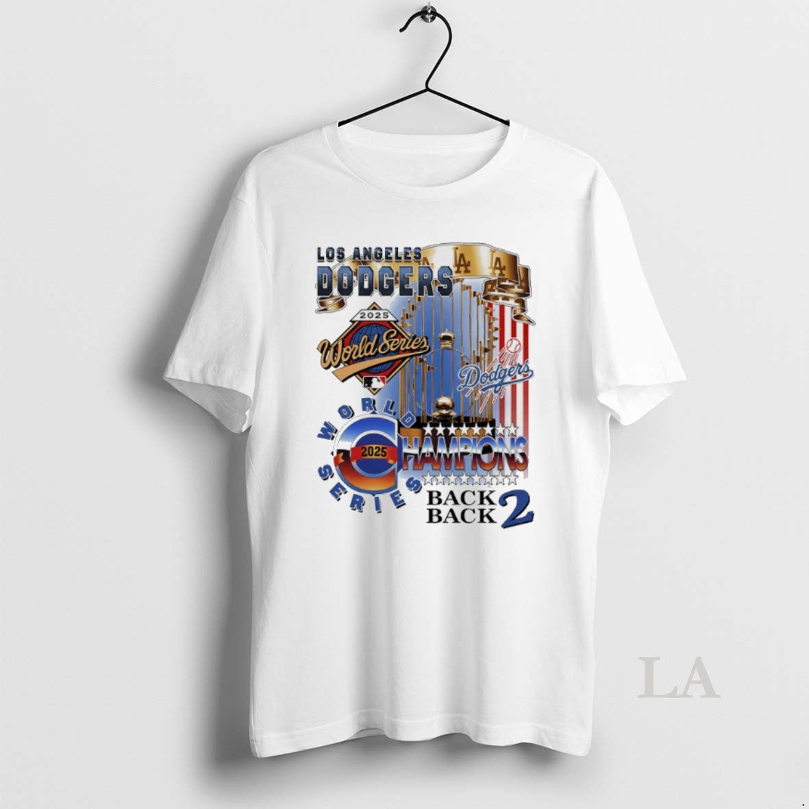 Original Back 2 Back 2025 World Series Champions Los Angeles Baseball Trophies Vintage T-Shirts, Hoodie, Sweatshirt