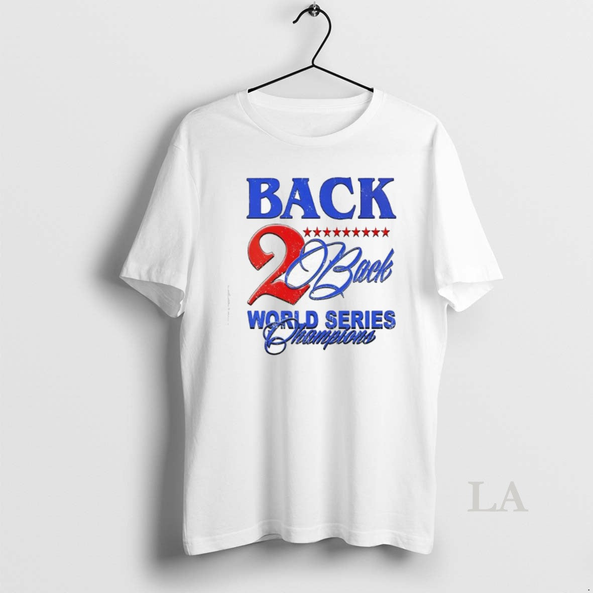 Original Back 2 Back World Series Champions La Dodgers Retro Text T-Shirts, Hoodie, Sweatshirt | InkNestWear.com