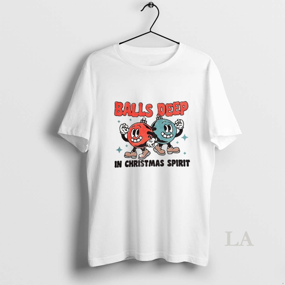 Original Balls Deep In Christmas Spirit T-Shirts, Hoodie, Sweatshirt | InkNestWear.com