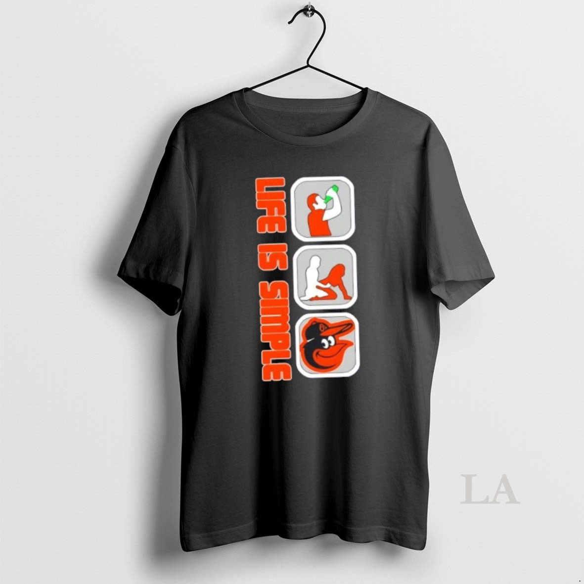 Original Baltimore Orioles Baseball Life Is Simple T-Shirts, Hoodie, Sweatshirt | InkNestWear.com