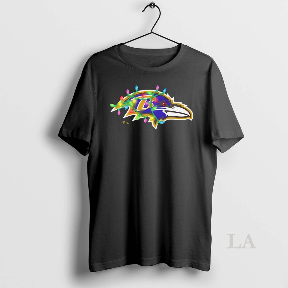 Original Baltimore Ravens Logo Christmas Light T-Shirts, Hoodie, Sweatshirt | InkNestWear.com
