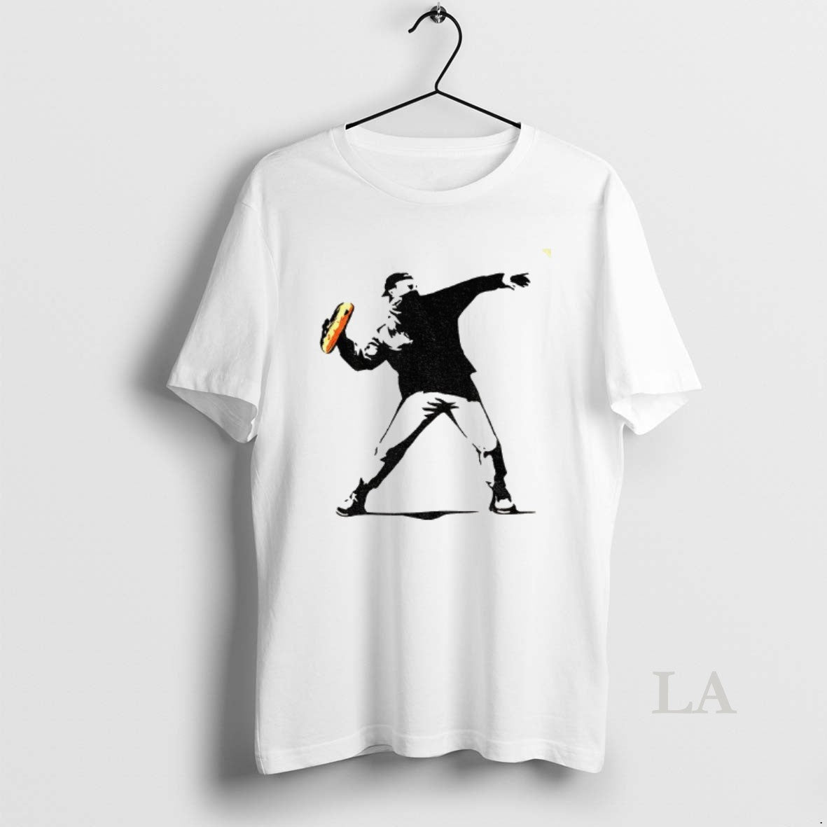 Original Banksy Inspired Sandwich Thrower Funny T-Shirts, Hoodie, Sweatshirt | InkNestWear.com
