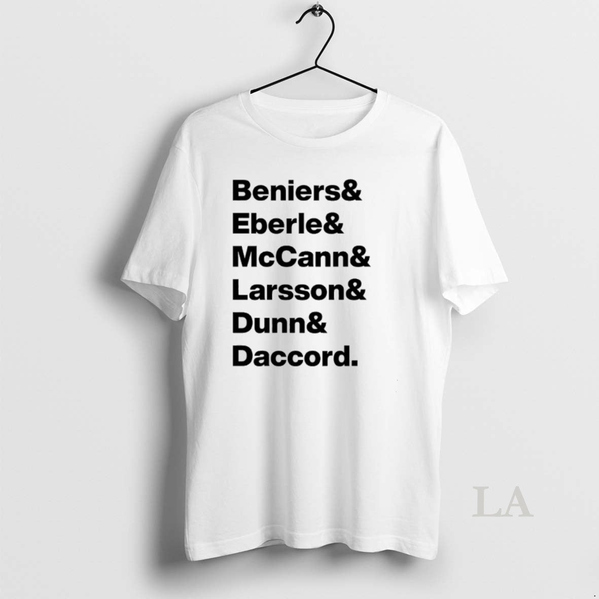Original Beniers Eberle Mccann Larsson Dunn Daccord T-Shirts, Hoodie, Sweatshirt | InkNestWear.com