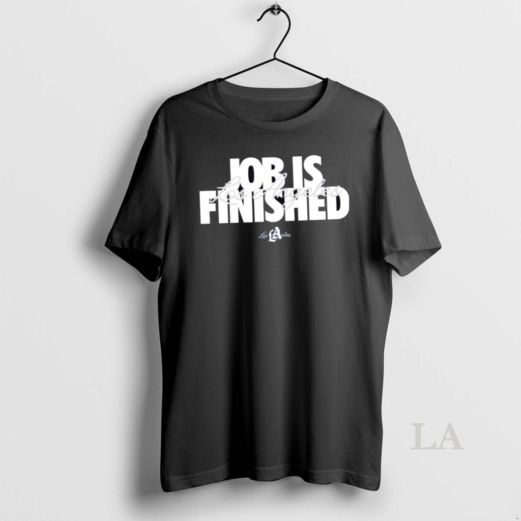 Original Best Los Angeles Dodgers Job Is Finished Royal T-Shirts, Hoodie, Sweatshirt | InkNestWear.com