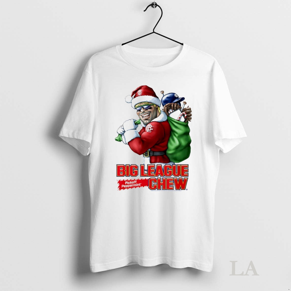 Original Big League Chew Pickoff Peppermint Christmas Circle T-Shirts, Hoodie, Sweatshirt | InkNestWear.com
