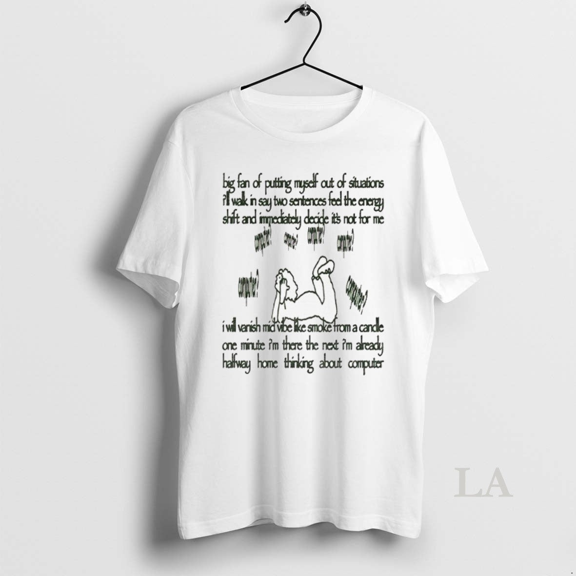 Original Big Fan Of Putting Myself Out Of Situations Ill Walk In Say Two Sentences T-Shirts, Hoodie, Sweatshirt