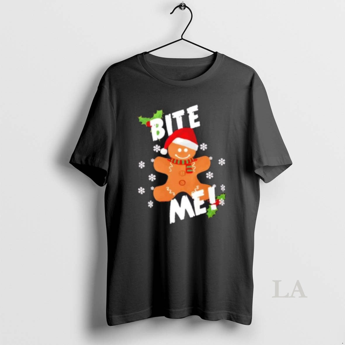Original Bite Me Gingerbread Christmas Cookie T-Shirts, Hoodie, Sweatshirt | InkNestWear.com