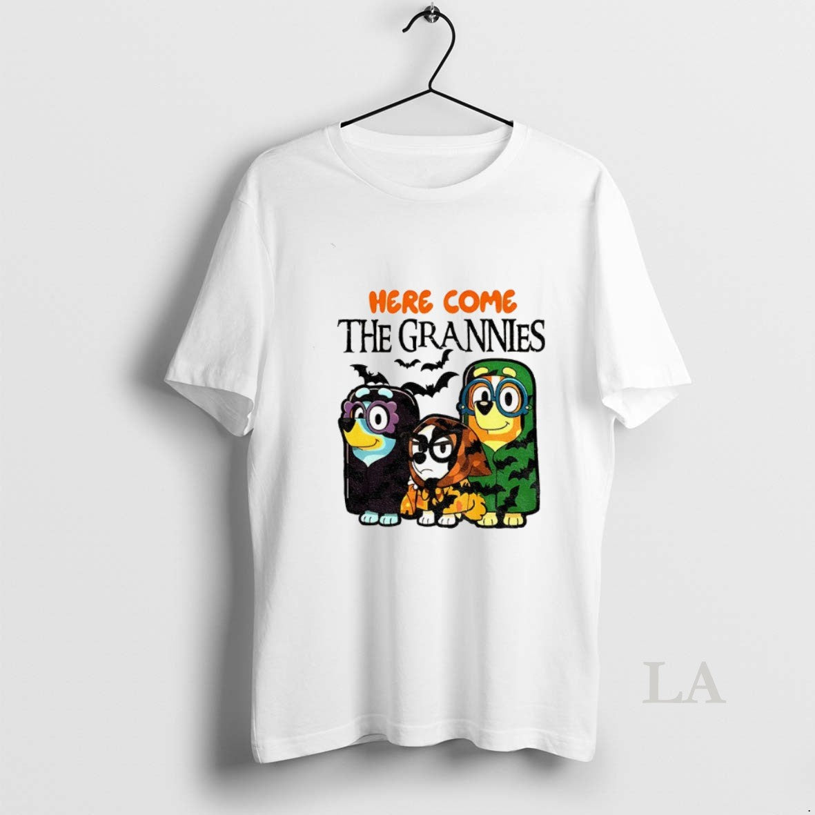 Original Blue Dog Here Come The Grannies Halloween T-Shirts, Hoodie, Sweatshirt | InkNestWear.com