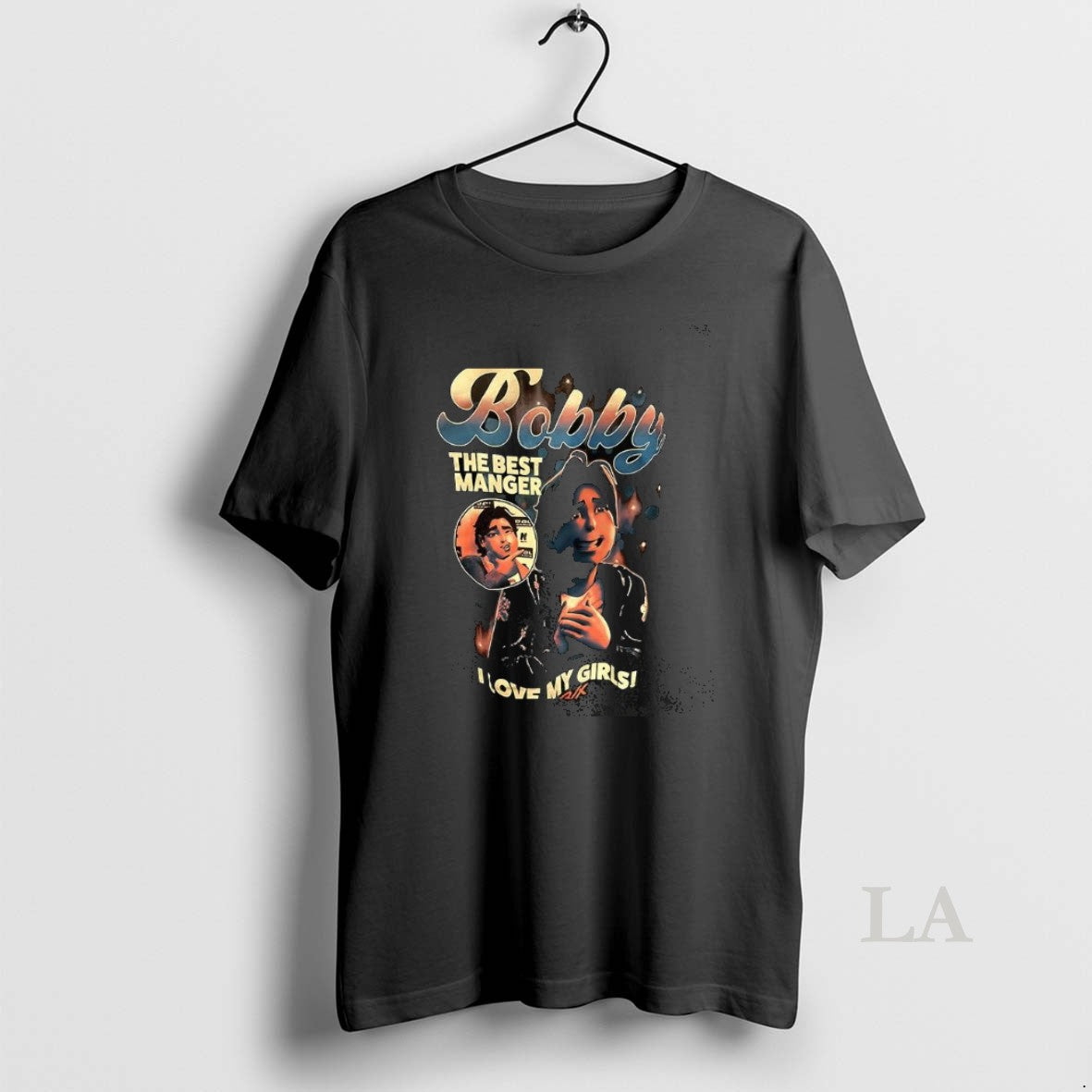 Original Bobby I Love My Girls The Best Manager T-Shirts, Hoodie, Sweatshirt | InkNestWear.com