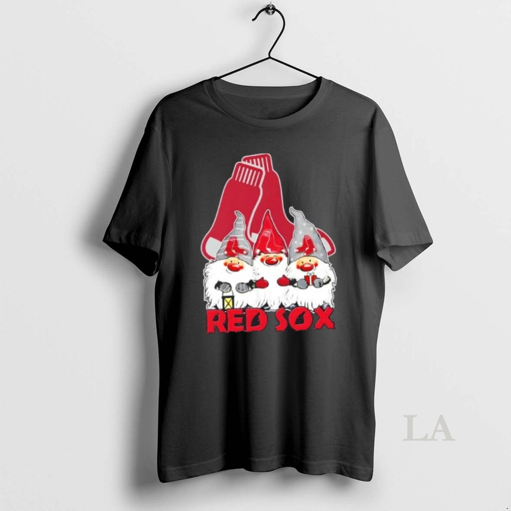 Original Boston Red Sox X Gnomes Xmas Christmas T-Shirts, Hoodie, Sweatshirt | InkNestWear.com