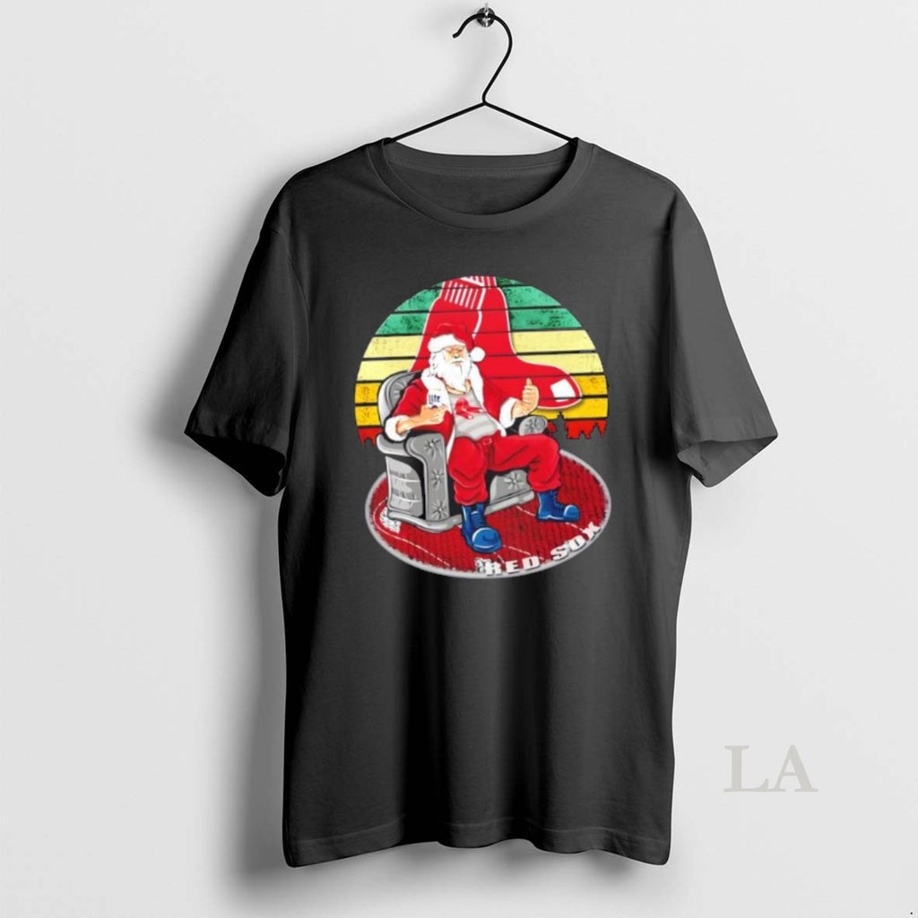 Original Boston Red Sox X Santa Claus Christmas Vintage T-Shirts, Hoodie, Sweatshirt | InkNestWear.com