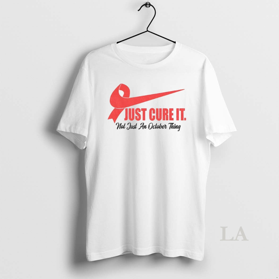 Original Breast Cancer Awareness Just Cure It Not Just An October Thing T-Shirts, Hoodie, Sweatshirt | InkNestWear.com