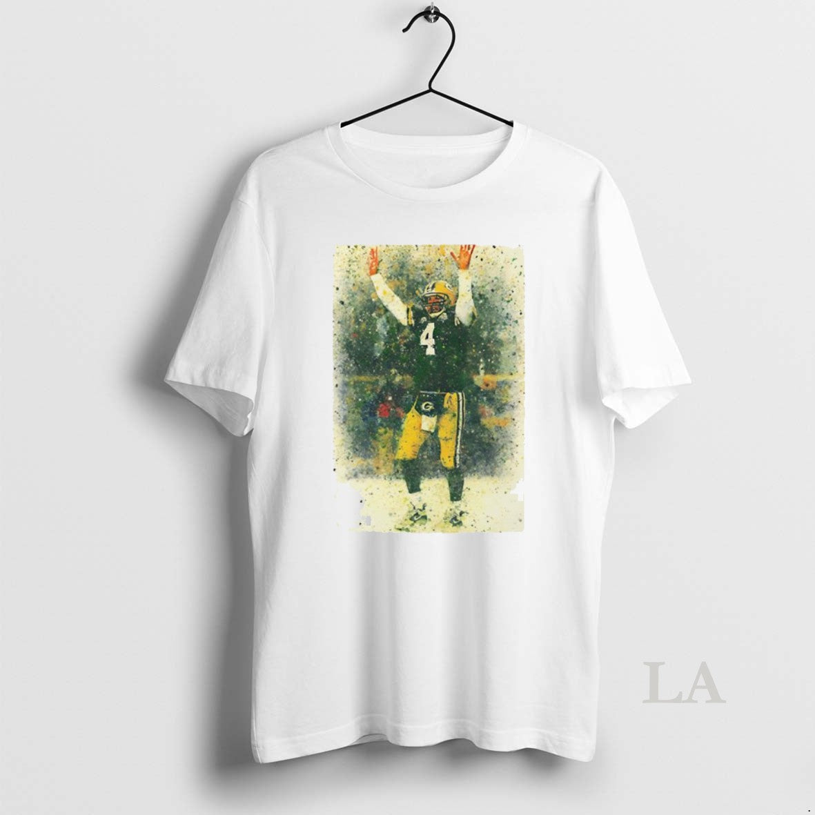 Original Brett Favre Green Bay Packers Legendary Moment Splash Art T-Shirts, Hoodie, Sweatshirt | InkNestWear.com