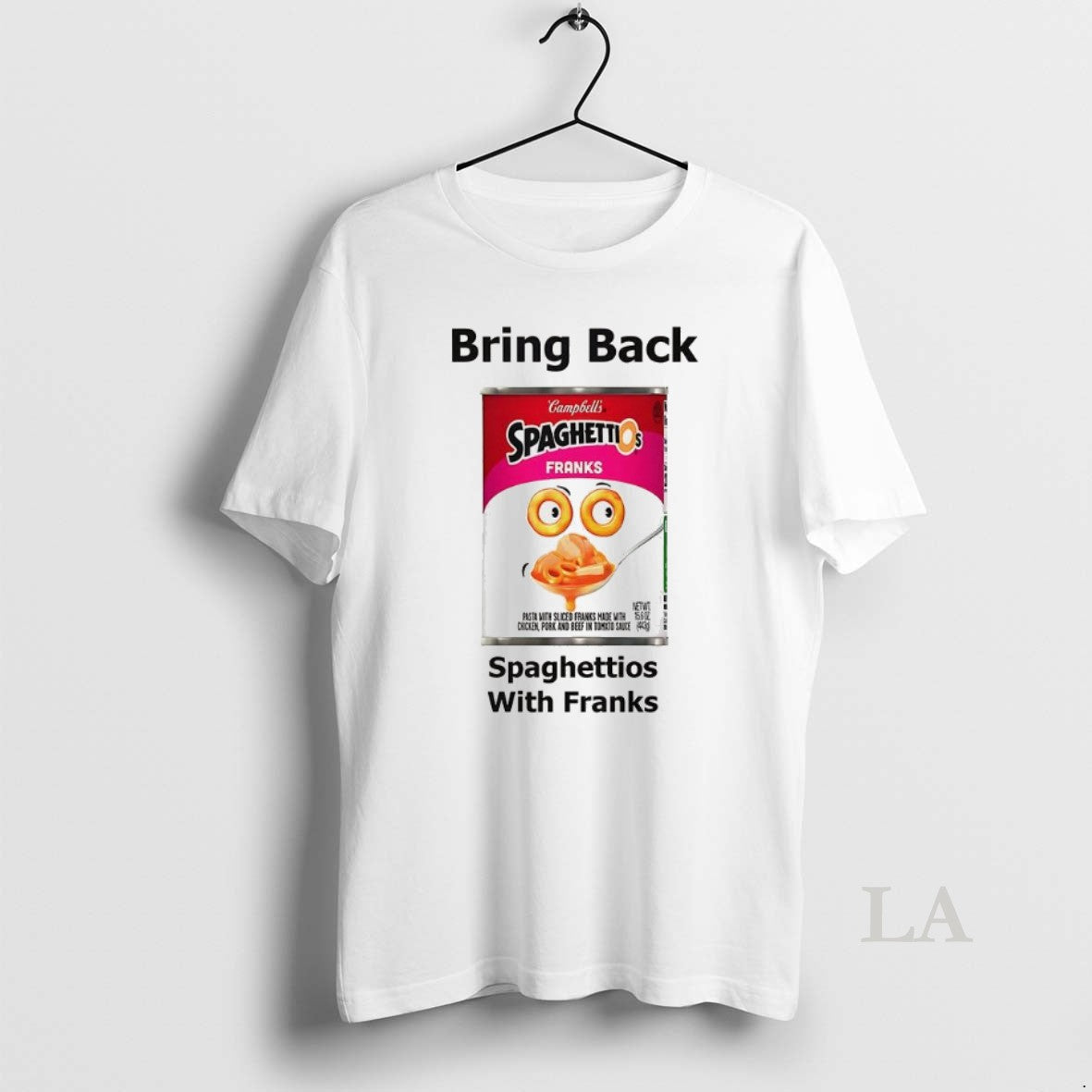 Original Bring Back Spaghettios With Franks T-Shirts, Hoodie, Sweatshirt | InkNestWear.com