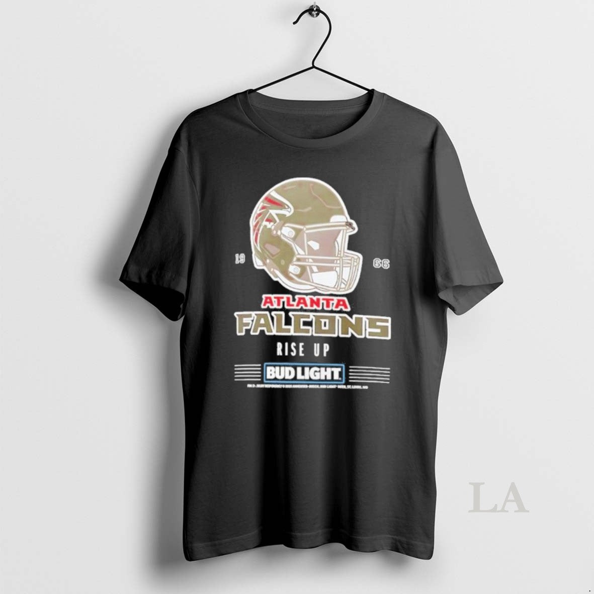 Original Bud Light X Atlanta Falcons Rise Up Helmet T-Shirts, Hoodie, Sweatshirt | InkNestWear.com