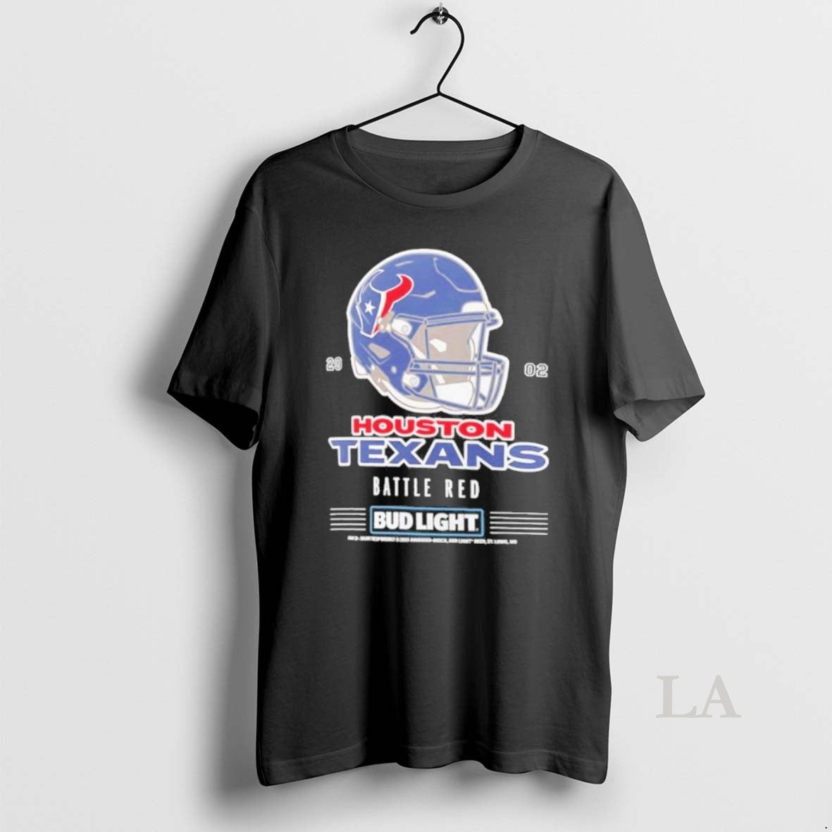 Original Bud Light X Houston Texans Battle Red Helmet T-Shirts, Hoodie, Sweatshirt | InkNestWear.com