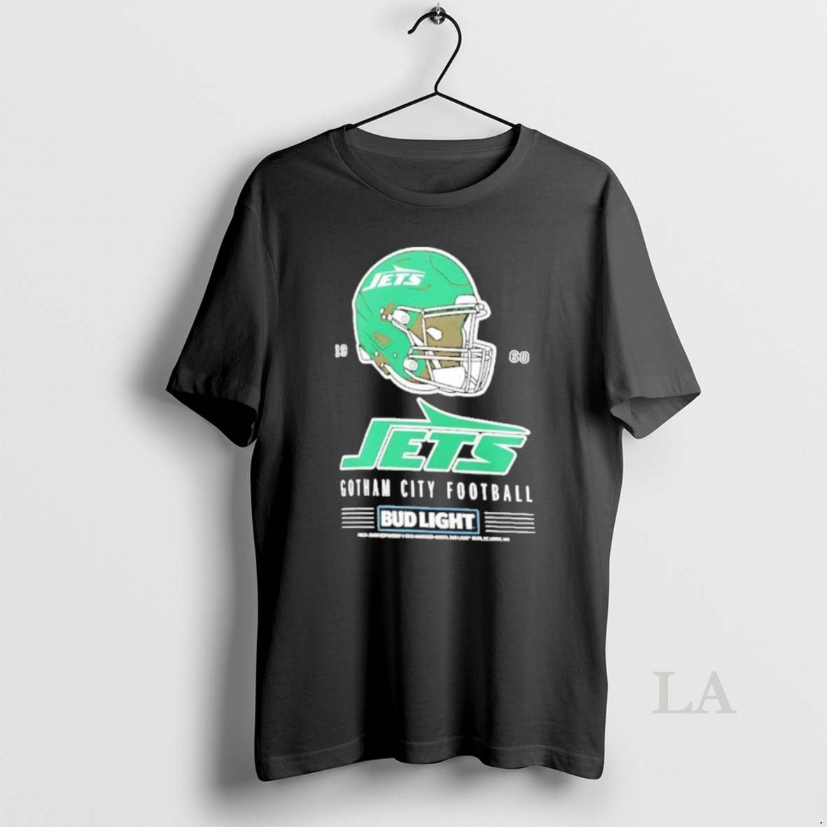 Original Bud Light X New York Jets Gotham City Football Helmet T-Shirts, Hoodie, Sweatshirt | InkNestWear.com