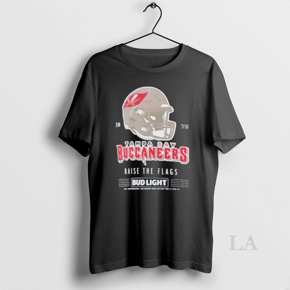 Original Bud Light X Tampa Bay Buccaneers Raise The Flags Helmet T-Shirts, Hoodie, Sweatshirt | InkNestWear.com