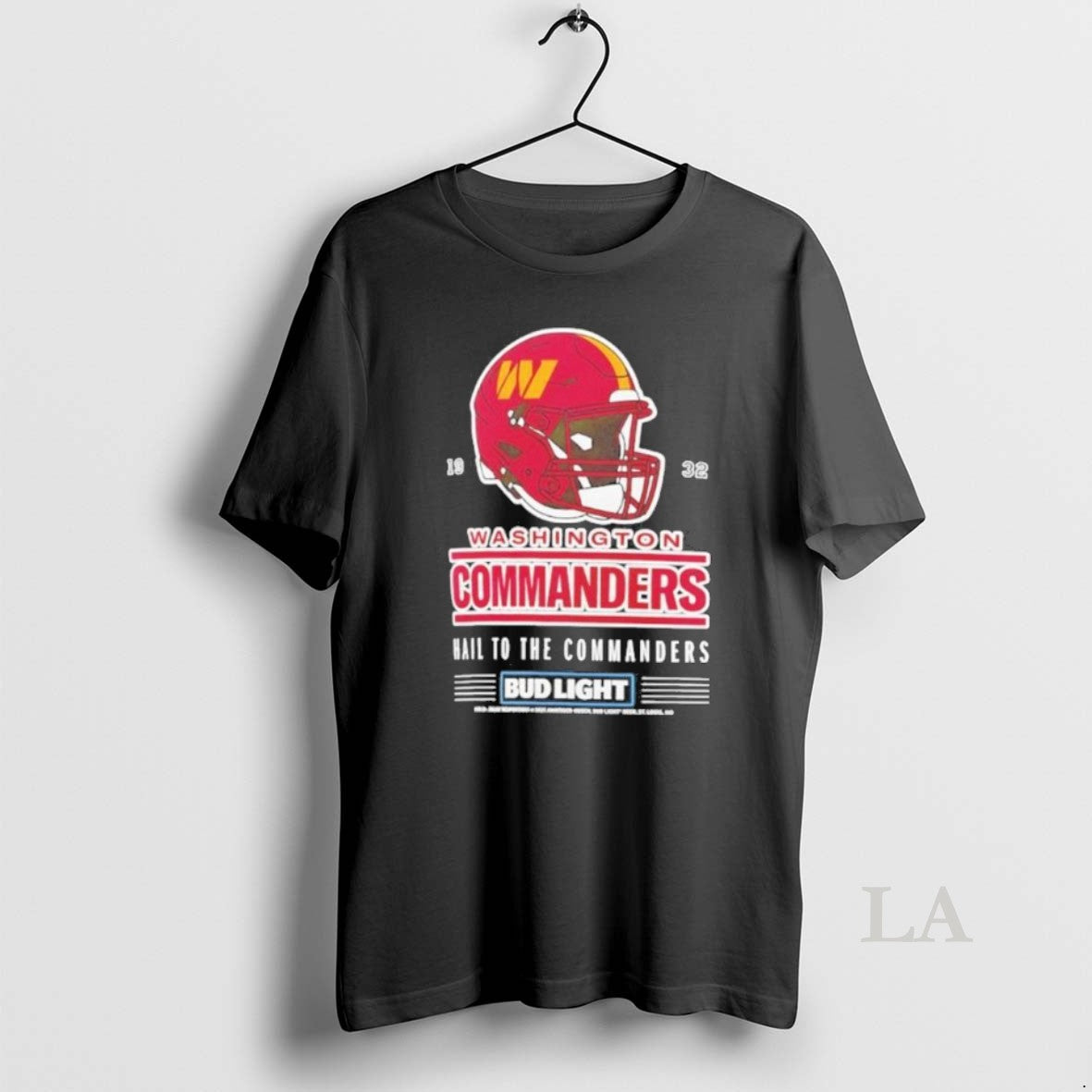 Original Bud Light X Washington Commanders Hail The Commanders Helmet T-Shirts, Hoodie, Sweatshirt | InkNestWear.com