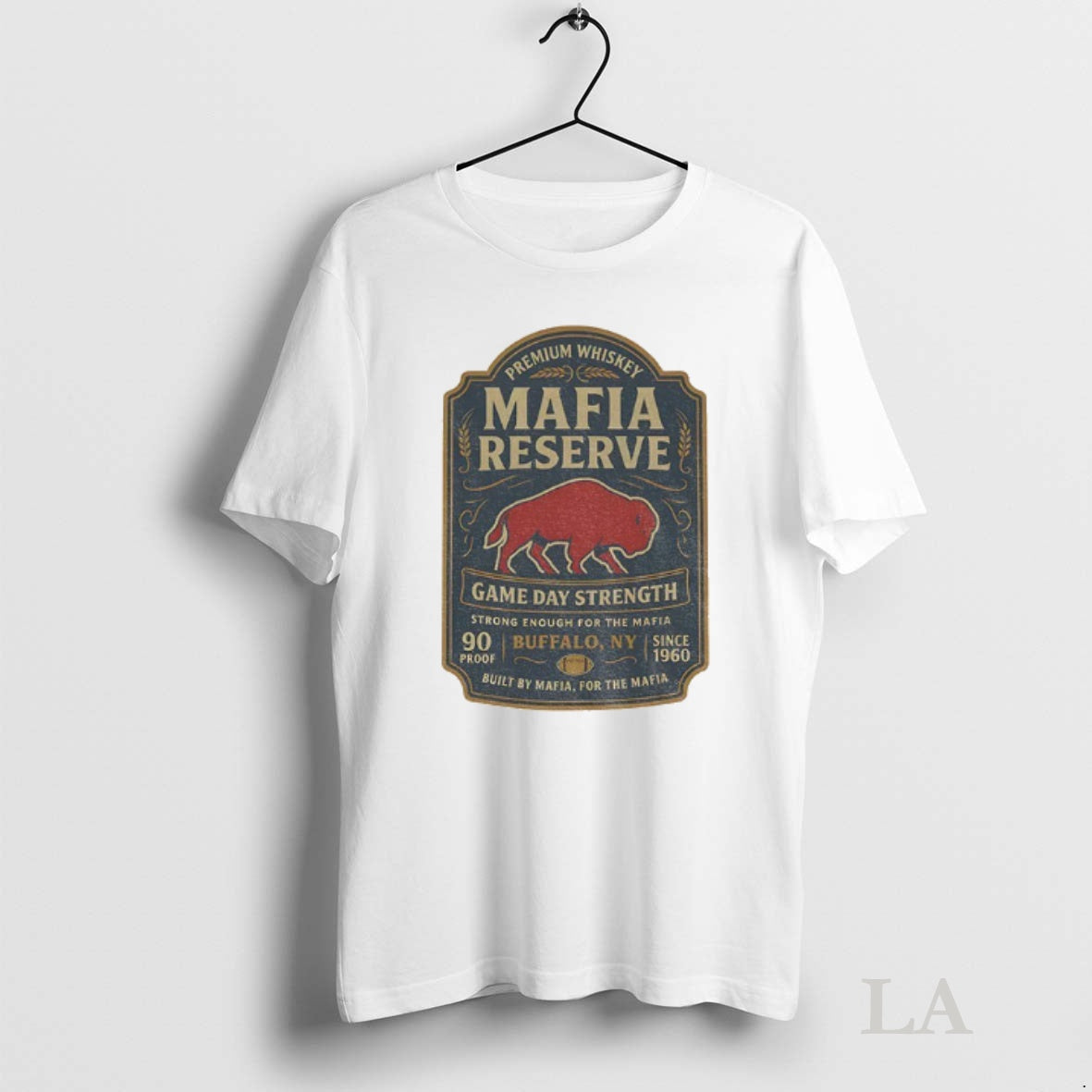 Original Buffalo Mafia Reserve Buffalo Premium Whiskey Game Day Strength 90 Proof Since 1960 T-Shirts, Hoodie, Sweatshirt