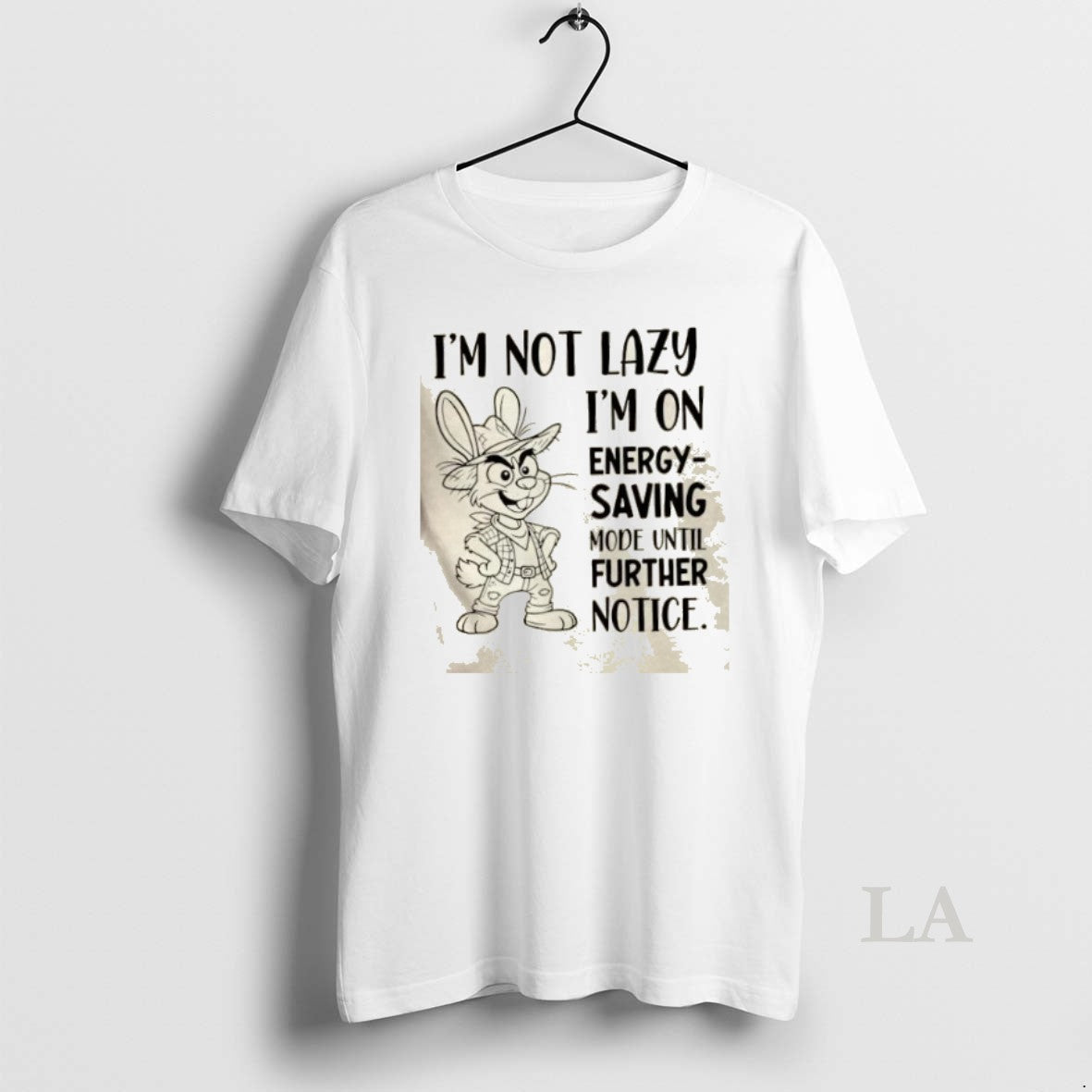 Original Bunny Im Not Lazy Im On Energy Saving Mode Until Further Notice T-Shirts, Hoodie, Sweatshirt | InkNestWear.com