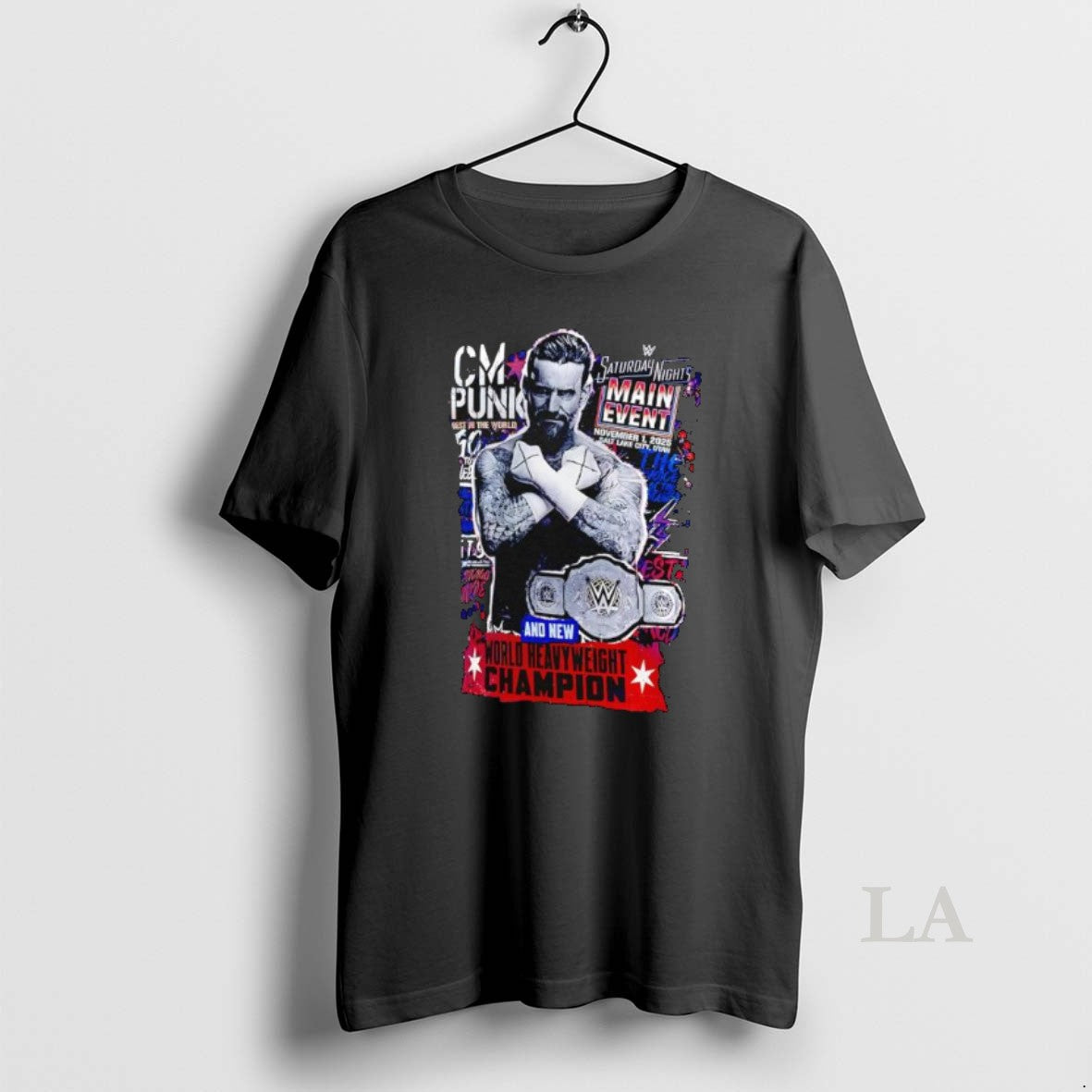 Original Cm Punk Saturday Nights Main Event Winner Graphic T-Shirts, Hoodie, Sweatshirt | InkNestWear.com