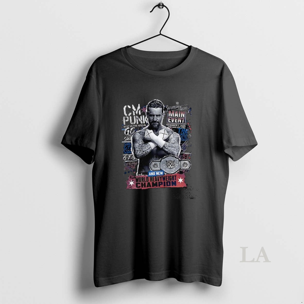 Original Cm Punk And New World Heavyweight Champion T-Shirts, Hoodie, Sweatshirt | InkNestWear.com