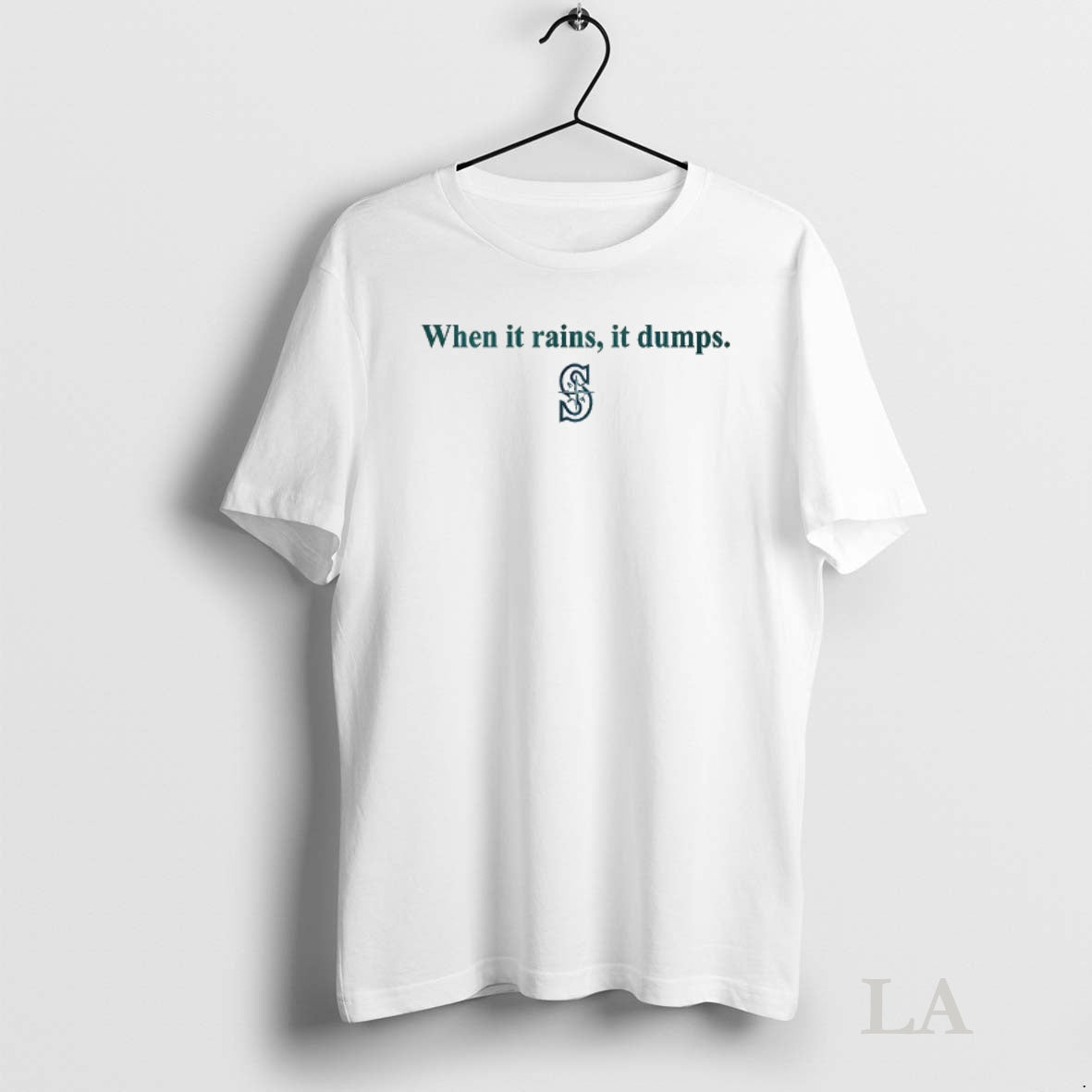 Original Cal Raleigh When It Rains It Dumps Mlb Seattle Mariners 2025 T-Shirts, Hoodie, Sweatshirt | InkNestWear.com